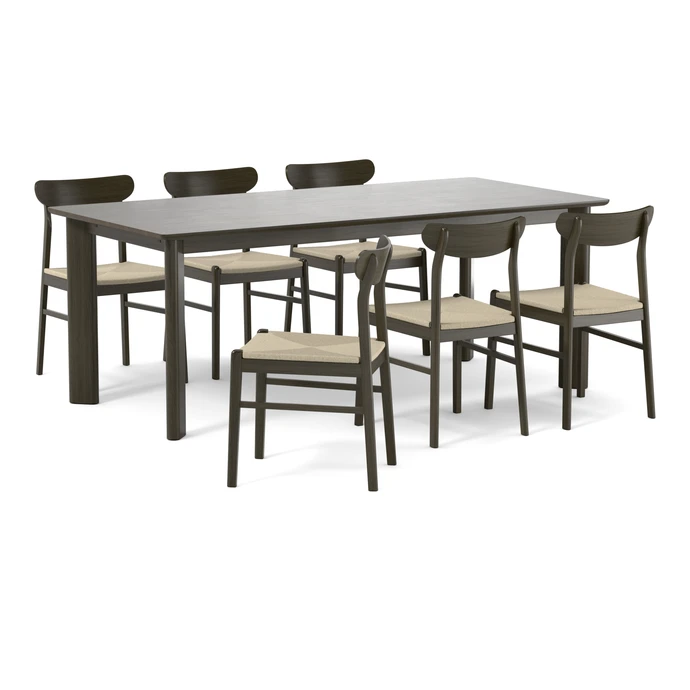 Amina, Matgrupp med 6 stolar Ida