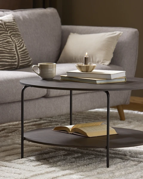 Eva, Soffbord Ø80 H45 cm