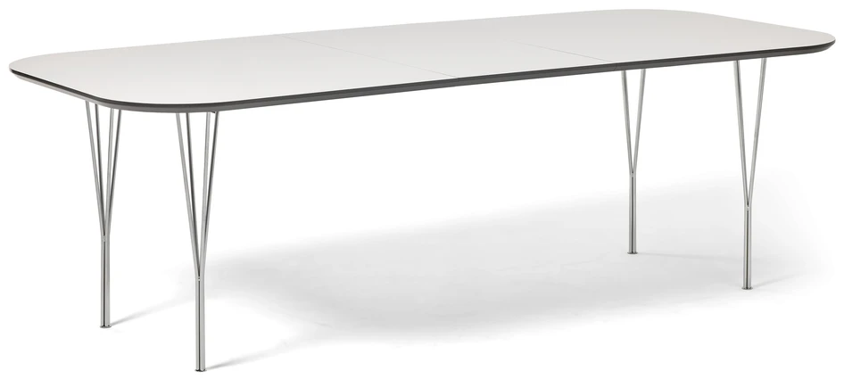 Santino - Matbord, L 180-280 cm - Svart