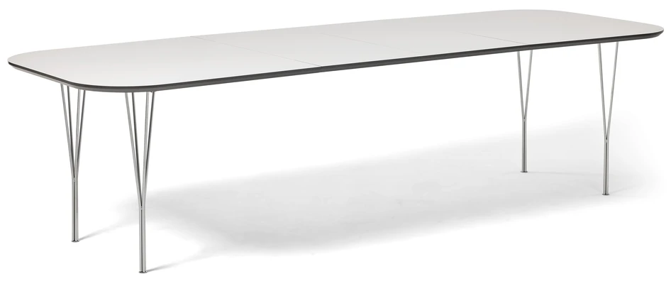 Santino - Matbord, L 180-280 cm - Svart