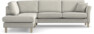 Eden - 2,5-sits soffa med divan - Grå