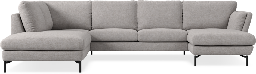Madison Lux - 2-sits soffa med divan vänster och schäslong höger - Beige