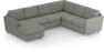 Friday - Hörnsoffa, 3+2-sits med schäslong vänster - Grå