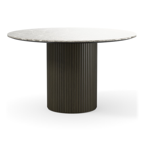 Astrid - Matbord, Ø 135 cm - Brun