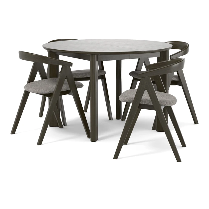 Amina, Matgrupp med 4 stolar Arvid