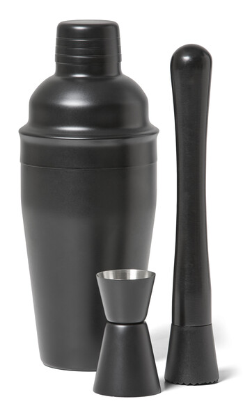 Jacob - Barset, 9,3x10,3x21 cm, 50 cl, 3 delar - Svart