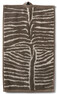 Zanzibar - Gästhandduk 2-pack, 30x50 cm - Brun