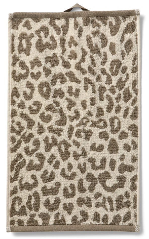 Leo - Gästhandduk 2-pack, 30x50 cm - Beige