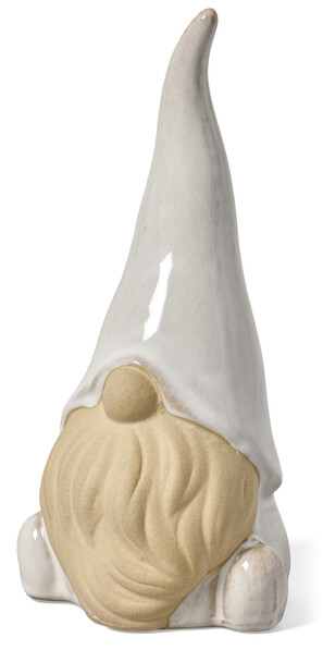 Sture - Prydnadsföremål, H17 Ø8 cm - Vit