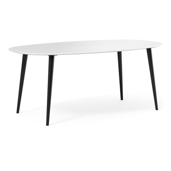 Plaine - Matbord, 190x100x74 cm - Vit