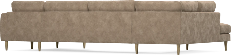 Bridge - 3-sits soffa med divan vänster och schäslong höger - Beige