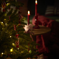 Karamell - Julgransdekoration, 4-pack, L3,5 B3,5 H10,5 cm - inspiration