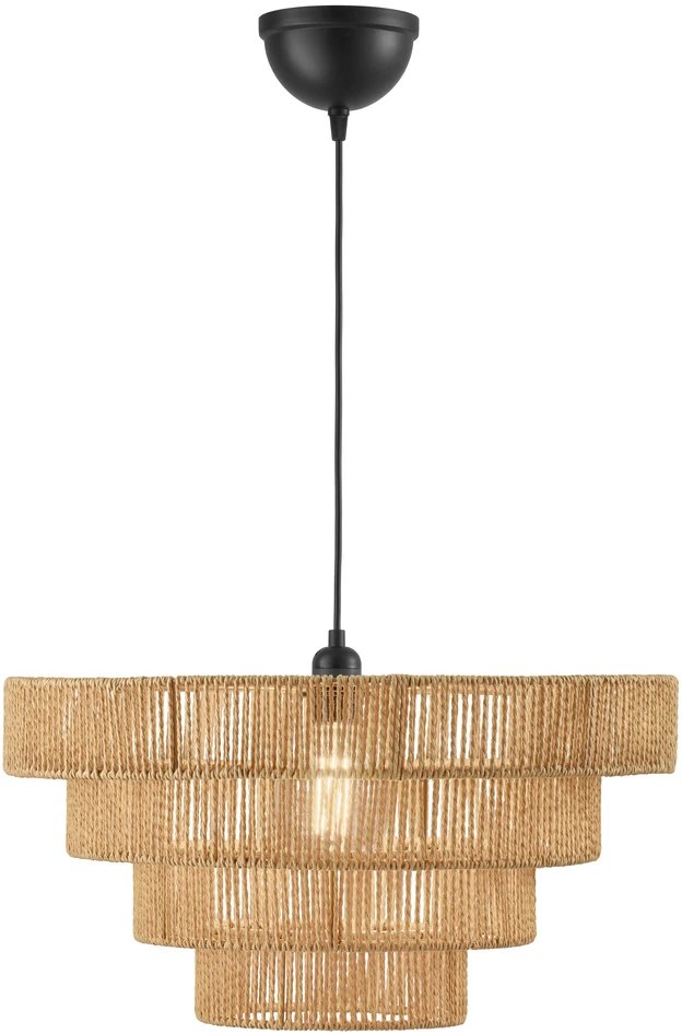 Hillevi - Taklampa H23,5 Ø50 cm - Brun