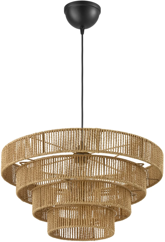 Hillevi - Taklampa H23,5 Ø50 cm - Brun