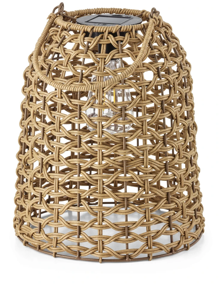 Greta - Solcellsbelysning H28.5 Ø24cm - Beige