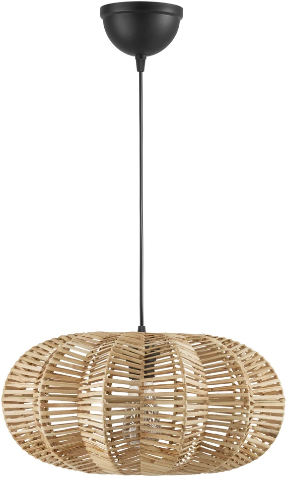 Azra - Taklampskärm H20 Ø43 cm - Brun