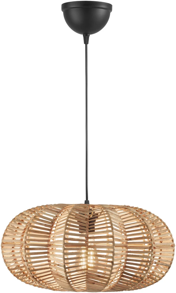 Azra - Taklampskärm H20 Ø43 cm - Brun