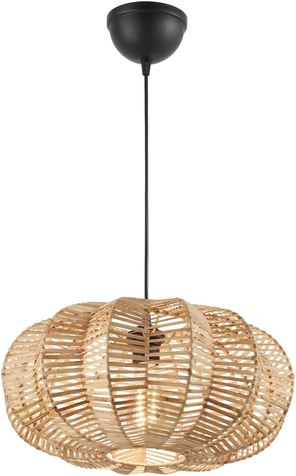 Azra - Taklampskärm H20 Ø43 cm - Brun