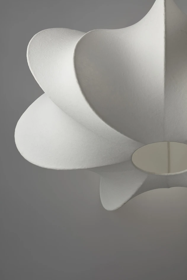 Abra - Taklampa H27 Ø50 cm - Vit