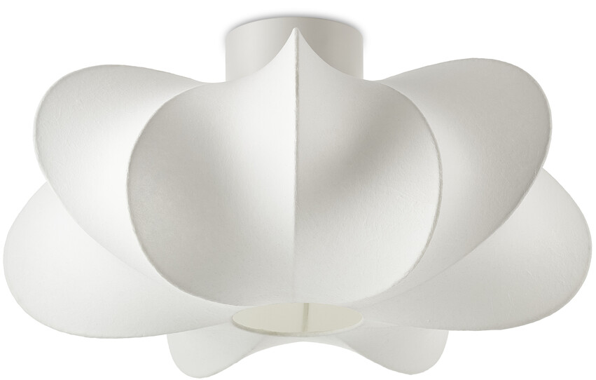 Abra - Taklampa H27 Ø50 cm - Vit