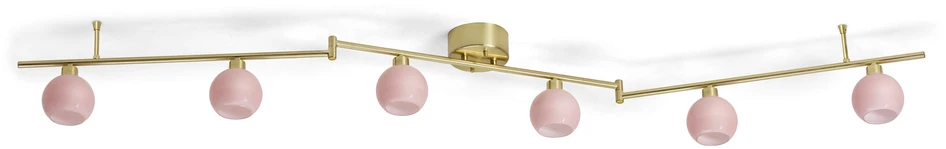 Chloé - Taklampa B180 H20 D12 cm - Gul