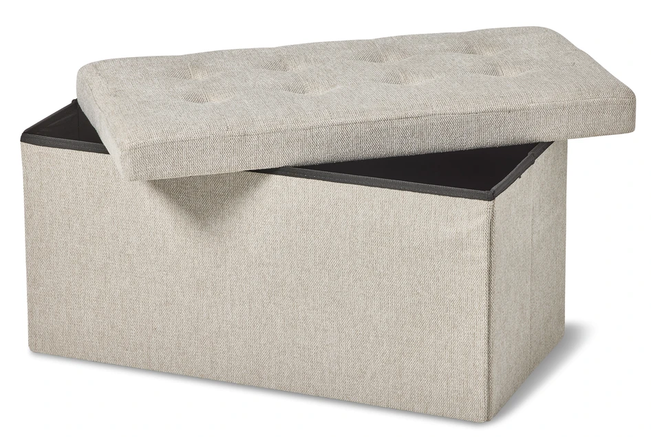 Marja - Puff, B 76 cm - Beige