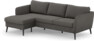 County - 3-sits soffa med flyttbar schäslong - Brun