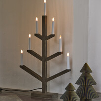 Truls  - Adventsljusstake, H 79, B 47 cm  - inspiration