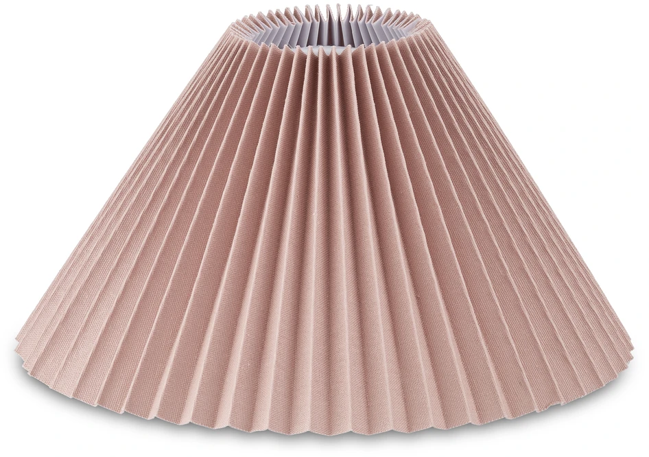 Pleat - Lampskärm H15 Ø28 cm - Rosa