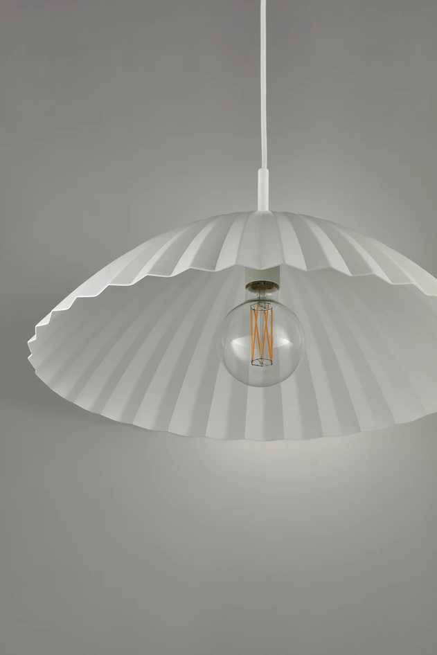 Nina - Taklampa H15 Ø50 cm - Vit