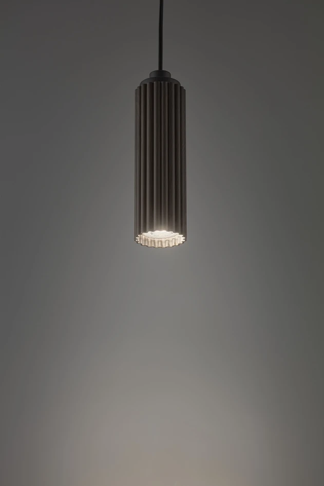 River - Fönsterlampa Ø6.5 H22,5 cm - Brun