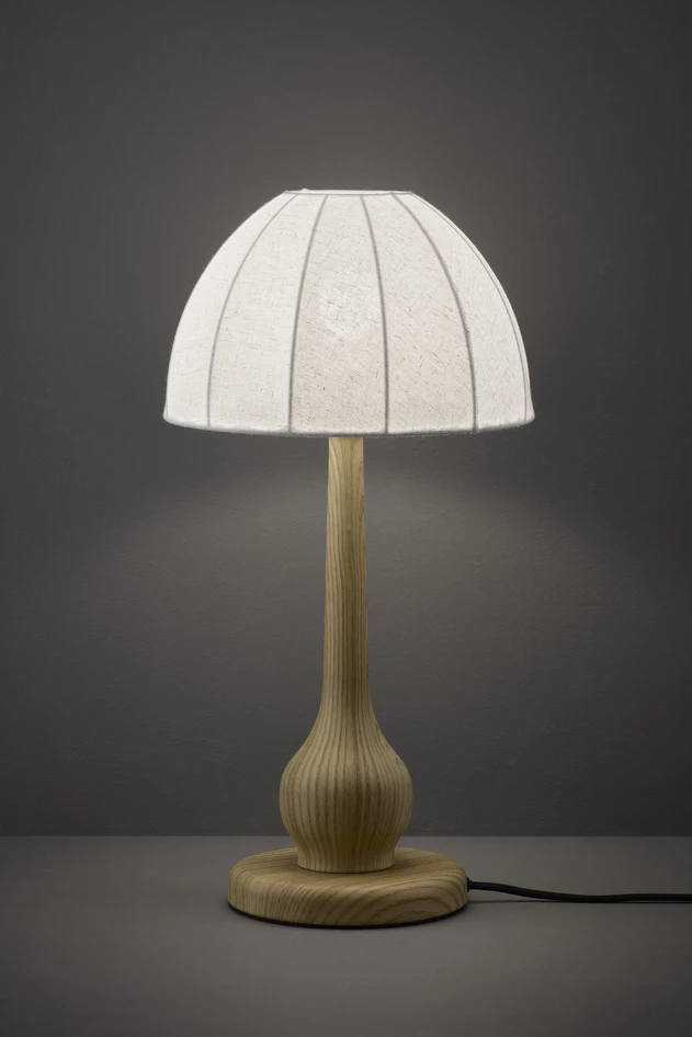 Merci - Bordslampa H48 Ø25 cm - Brun