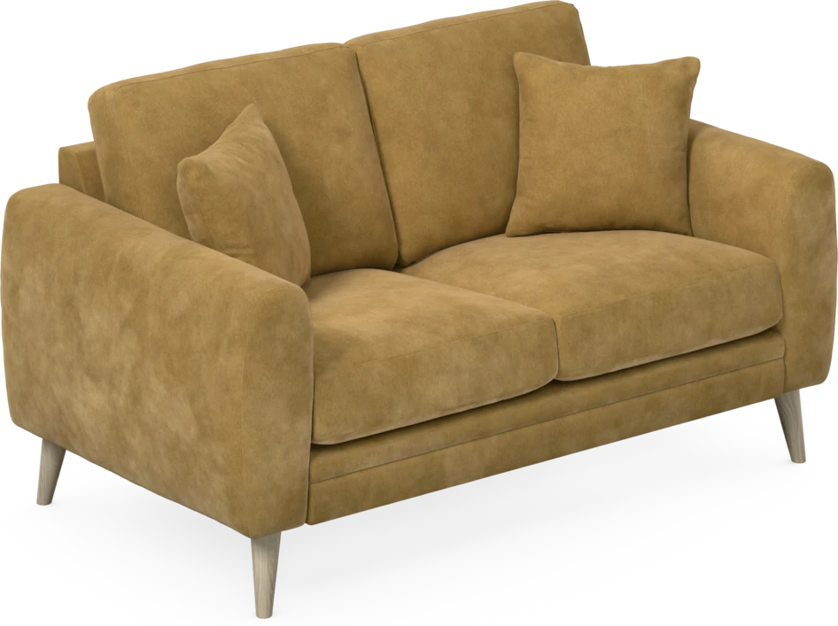 Eden - 2-sits soffa - Gul