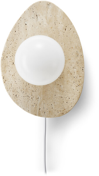 Tone - Vägglampa H24,5 B17 cm - Beige