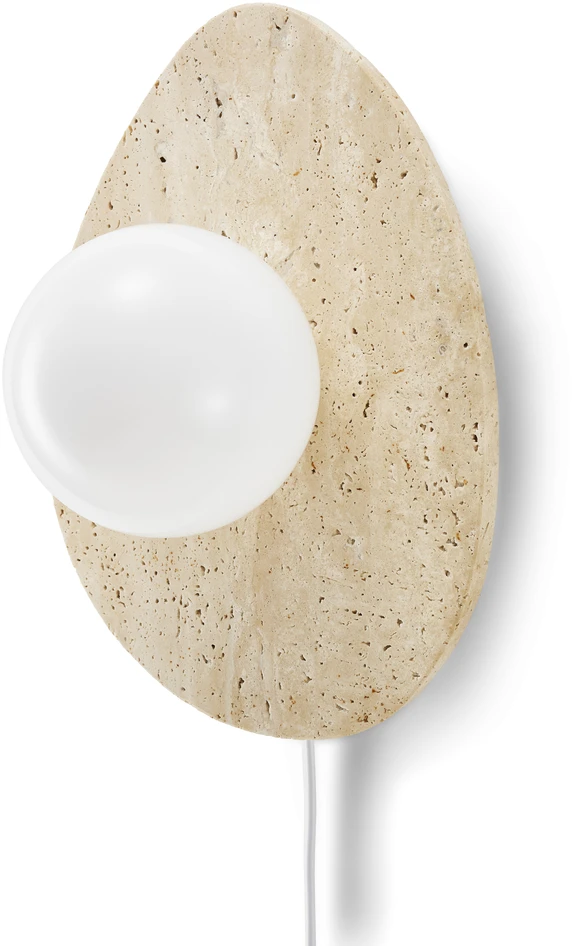 Tone - Vägglampa H24,5 B17 cm - Beige