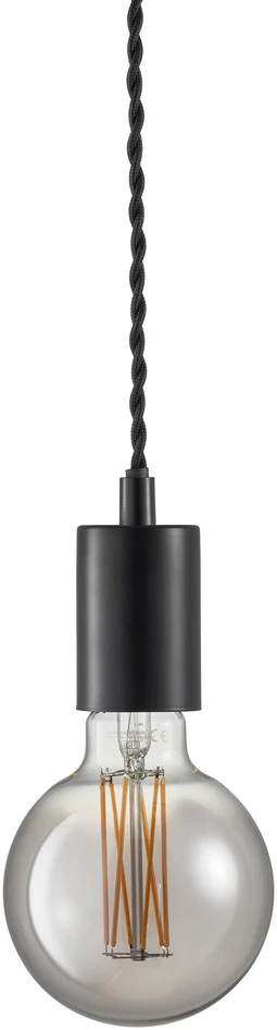 Twinna - Upphäng - E27, för vägguttag - Svart