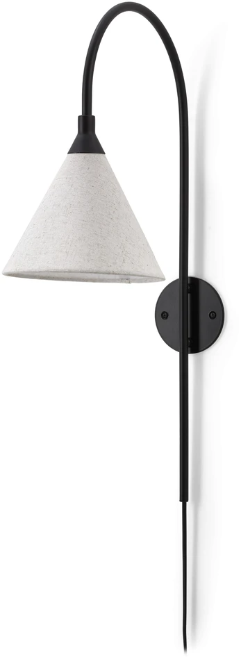 Thilda - Vägglampa L36.5 H63 cm - Svart