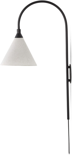 Thilda - Vägglampa L36.5 H63 cm - Svart