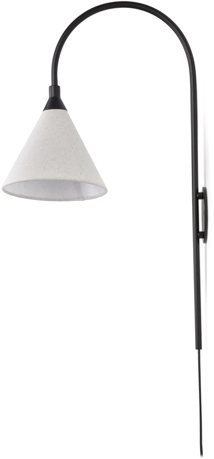 Thilda - Vägglampa L36.5 H63 cm - Svart