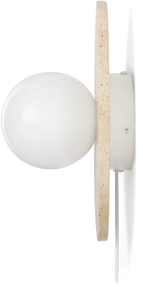 Tone - Vägglampa H24,5 B17 cm - Beige
