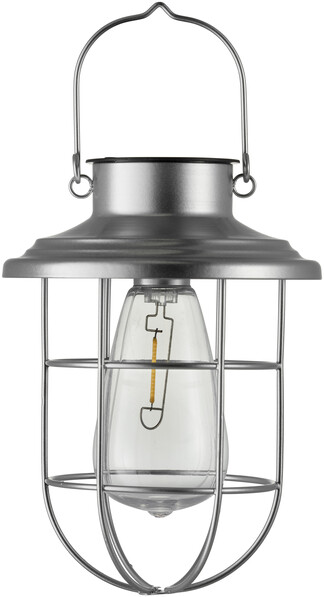 Levi - Solcellsbelysning H20 Ø14.5 cm - Grå