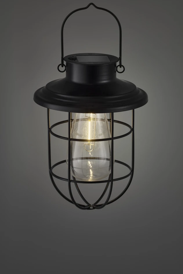 Levi - Solcellsbelysning H20 Ø14.5 cm - Svart
