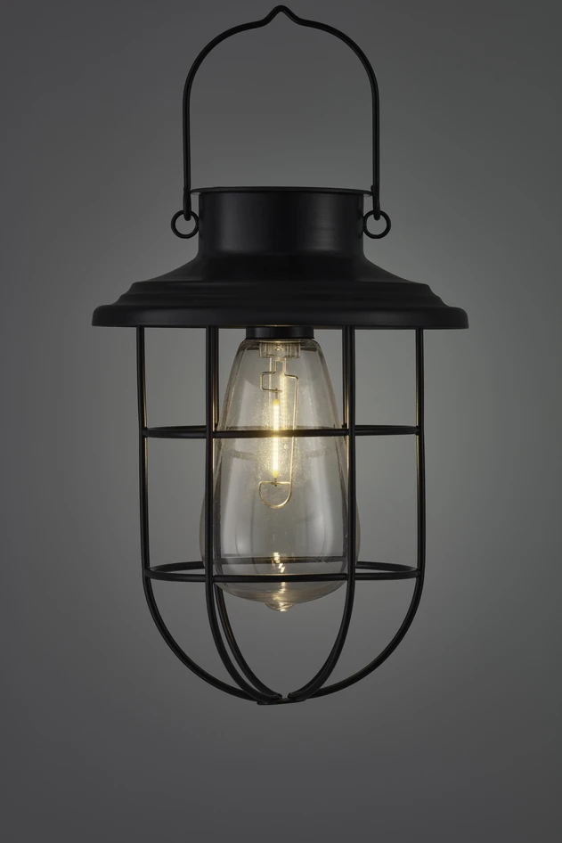 Levi - Solcellsbelysning H20 Ø14.5 cm - Svart
