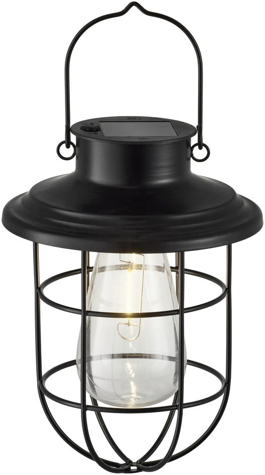 Levi - Solcellsbelysning H20 Ø14.5 cm - Svart