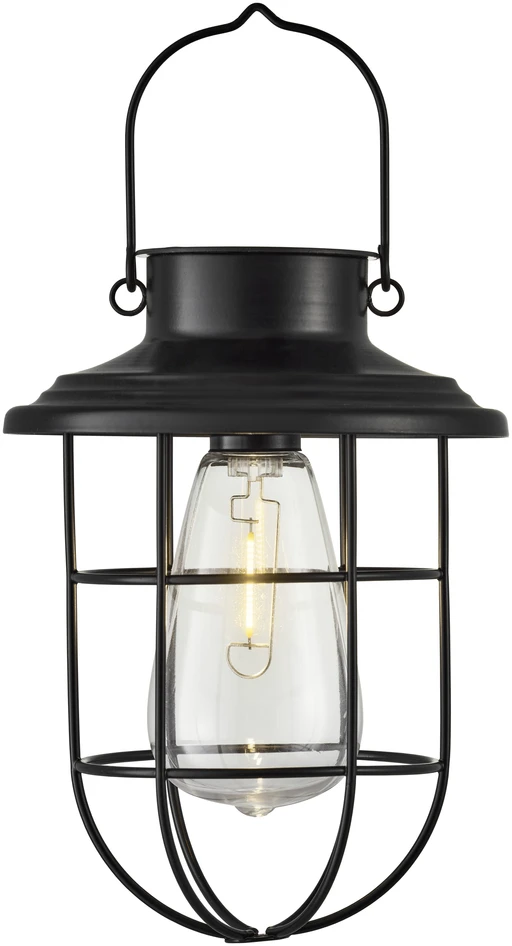 Levi - Solcellsbelysning H20 Ø14.5 cm - Svart
