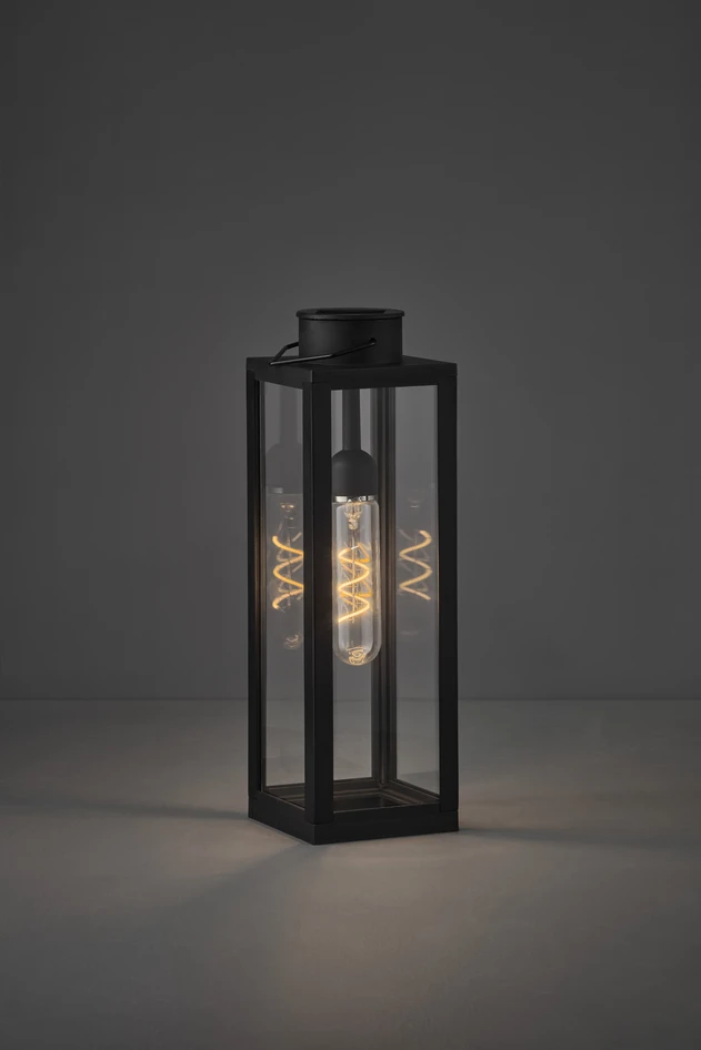 Noel - Solcellsbelysning H30 B9,3 D9,3 - Svart