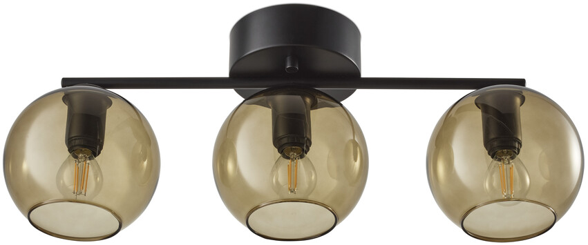 Valter  - Taklampa L55 B15 cm - Svart