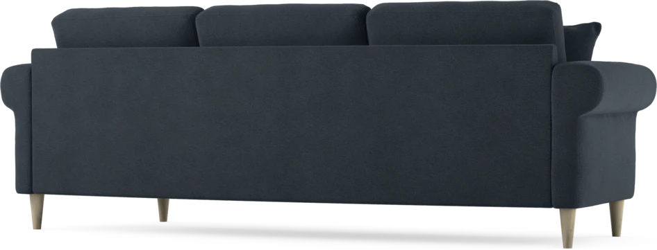 Eden - 3-sits soffa svängd - Blå