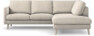 Madison Lux - 2-sits soffa med divan höger - Beige