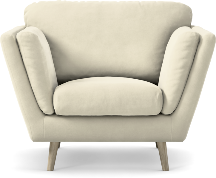 Madison - Fåtölj, 70 cm - Vit